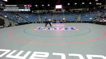 145 lbs 1st Place Match - Jordan Suarez, Wayland Baptist vs Jamilah McBryde, Life