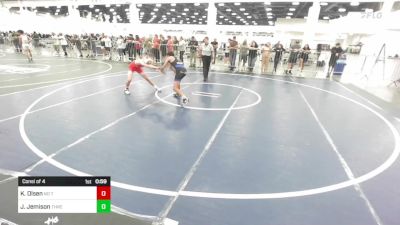 113 lbs Consi Of 4 - Killian Olsen, No Team vs Jude Jemison, Threshold WC