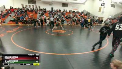 152C Round 5 - Beau Russell, Natrona County vs Chad Snyder, Lander Valley