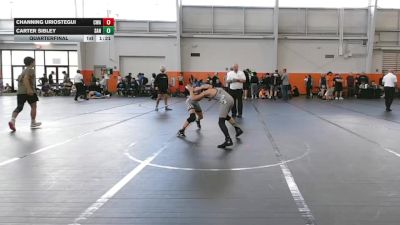 96-105 lbs Quarterfinal - Channing Uriostegui, CP Wrestling Academy vs Carter Sibley, Sandusky
