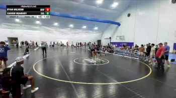 106 lbs Round 8 (10 Team) - Ryan Milheim, AWA PA Posse vs Xavier Seabury, Savage Black