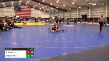 80 lbs Prelims - Maddox Russell, Grindhouse Wrestling vs Cooper Moreland, Level Up ES