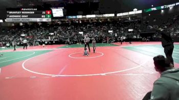 65 lbs Champ. Round 1 - Brantley Reisinger, JTCA vs Akennric Gray, MSQA