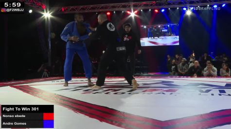 Andre Gomes vs Nonso Ebede 2026 Fight to Win 301