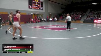 174 lbs Finals (2 Team) - Lucas Condon, Wisconsin vs Garrett Thompson, Ohio