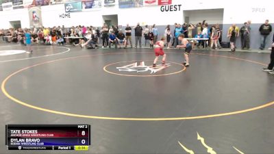 93 lbs 5th Place Match - Dylan Bravo, Kodiak Wrestling Club vs Tate Stokes, Anchor Kings Wrestling Club