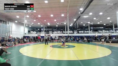 105 lbs 3rd Place - Mason Guenot, Keystone Krush - MS vs Teddy Sims, Shore Thing WC - MS