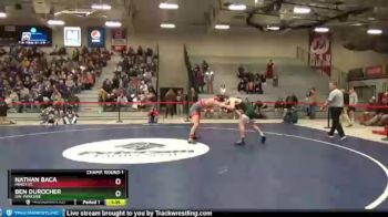 157 lbs Champ. Round 1 - Ben Durocher, UW-Parkside vs Nathan Baca, Minot St.
