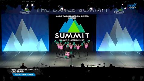 Almost Famous Dance Gym & Cheer - Order Up [2025 Youth - Pom - Small Semis] 2025 The Dance Summit