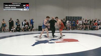 67 kg Cons. Sub-quarters - Will Deutschlander, OKRTC vs Ezekiel Bolton, Interior Grappling Academy