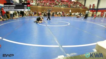 73 lbs Consolation - Myles Flesner, Team Tulsa Wrestling Club vs River Looper, Tonkawa Takedown Club