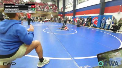 85 lbs Consolation - Carter Rogers, Raw Wrestling Club vs Jude Daugherty, Victory Youth Wrestling