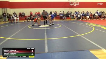 106 lbs Semifinal - Owen Korsmo, Crestwood, Cresco vs Isreal Garcia, Garner-Hayfield/Ventura