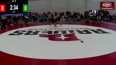 125 lbs Quarterfinal - Logan Schroeder, Northwestern vs Isaac Gibbs, Doane University