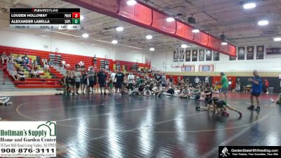 Youth-70 lbs Quarterfinals (8 Team) - Louden Holloway, Phillipsburg vs Alexander LaBella, South Plainfield