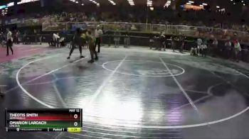 2A 220 lbs Quarterfinal - Theotis Smith, Zephyrhills vs Omarion LaRoach, Lincoln