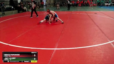 130 lbs Semis & 1st Wrestleback (8 Team) - Joey Allery, Bemidji vs Bryce Popowski, Canby