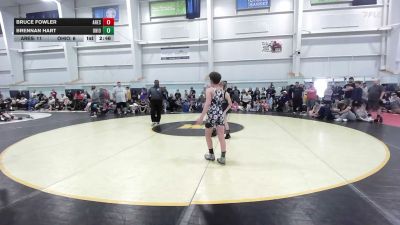 90 lbs Round Robin 2 - Bruce Fowler, Ares - Ms vs Brennan Hart, Ohio Gold - Black - MS