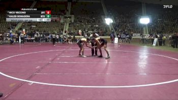 6A 144 lbs Cons. Round 3 - Kaleb Bonasera, Wetumpka vs Nico Vecchio, Spanish Fort