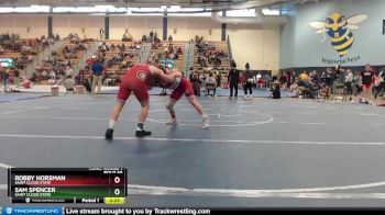 133 lbs Cons. Round 1 - Robby Horsman, Saint Cloud State vs Sam Spencer, Saint Cloud State