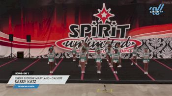 Cheer Extreme Maryland - Calvert - Sassy Katz [2024 L1 Youth Day 1] 2024 Spirit Unlimited Harrisburg Challenge