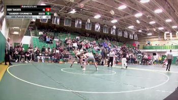 157 lbs 3rd Place Match - Xander Courneya, Brighton vs Ben Takats, Perrysburg