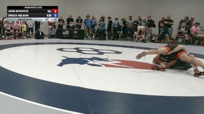 78 kg Quarters - John Montoya, California vs Dreux Nelson, Bloomfield Warriors