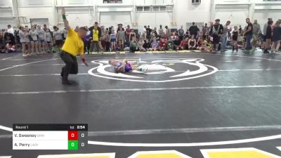 50 lbs Round 1 - Victoria Sweeney, Grindhouse W.C. vs AdelynnJo Perry, Lady Pitbulls