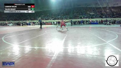 160 lbs Consi Of 16 #1 - Landon Wilde, Perry vs Talon Grady, Piedmont