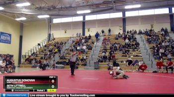 149 lbs Champ. Round 1 - Seth Littrell, Nebraska Weslyn University vs Augustus Donovan, Saint Cloud State