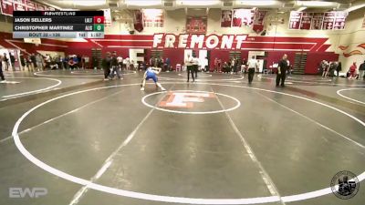 138 lbs Prelim - Jason Sellers, Los Altos vs Christopher Martinez, Alisal
