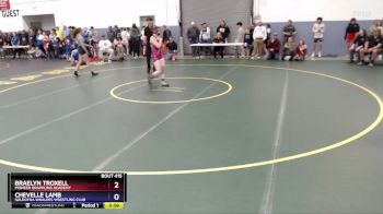 118 lbs Round 3 - Chevelle Lamb, Soldotna Whalers Wrestling Club vs Braelyn Troxell, Pioneer Grappling Academy