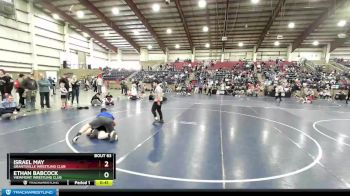 145+ Quarterfinal - Israel May, Grantsville Wrestling Club vs Ethan Babcock, Viewmont Wrestling Club