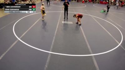 12U - 135 lbs Cons. Round 2 - Henry Neisius, Rosemount Irish Wrestling vs Malik Owens, Coon Rapids Mat Bandits Wrestling Club