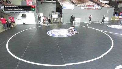 115 lbs Cons. Semis - Xavier A Hernandez vs Aiden Sanchez