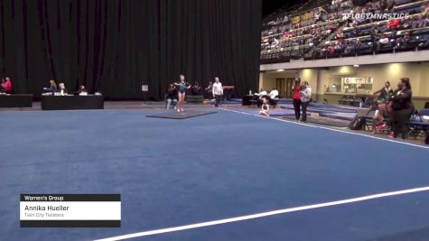Annika Hueller - Women's Group, Twin City Twisters - 2021 Women's Xcel Region 4 Championships
