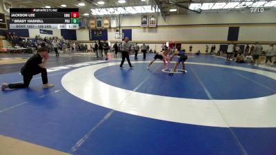 138 lbs Round Of 16 - Jackson Lee, CMG Wrestling Academy vs Brady Haskell, Prophecy