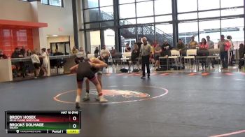 J-7 lbs Cons. Semi - Brooks Dolmage, Wrath vs Brody Hosek, Belle Plaine Wrestling