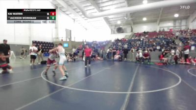 120 lbs Cons. Round 2 - Kai Watrin, Morgan Wrestling Club vs Jackson Workman, White Rhino Wrestling