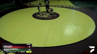 60 lbs Semis (4 Team) - Rowan Schreifels, Paynesville vs Fenn Wolf, Grand Rapids