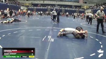 132 lbs Champ. Round 1 - Wyatt Bagley, Forksville vs Xxavior Pabon, Mat Assassins