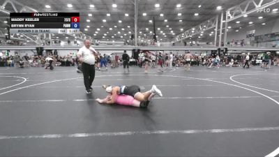 130 lbs Round 2 (6 Team) - Maddy Keeler, 757 SIRENS vs Brynn Ryan, PA West White