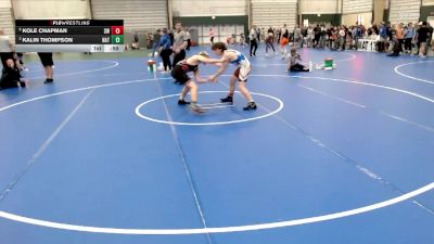 157 lbs Cons. Round 2 - Kalin Thompson, NATF vs Kole Chapman, SBL Warriors