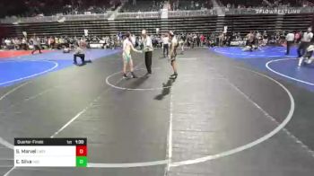 116 lbs Quarterfinal - Stryker Marvel, Eastside United vs Ethan Silva, Individual