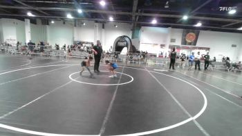 58 lbs 2nd Place - Samuel Subia, Legends Of Gold LV vs Violet Williams, DUB Wrestling