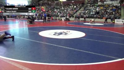 6A 190 lbs Cons. Round 1 - Claire Green, Bryant High School vs Laila Tilley, Har-Ber