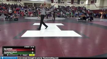 JV-43 lbs Round 2 - Randale Kelly, Iowa City, West vs Eli Eaton, Cedar Rapids Kennedy