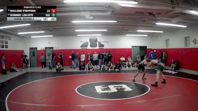 152 lbs Cons. Round 3 - Rolland Steffens, Ligonier Valley Hs vs Dominic Liscotti, Yough Hs