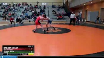 132 lbs Quarterfinal - Dylan Raya, Sultan vs Spencer Bryant, Seattle Academy