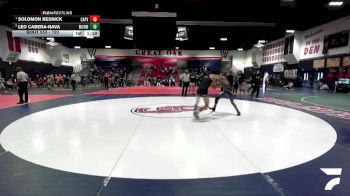 120 lbs Semifinal - Solomon Resnick, Capistrano Valley vs Leo Cabera-Nava, Murrieta Mesa